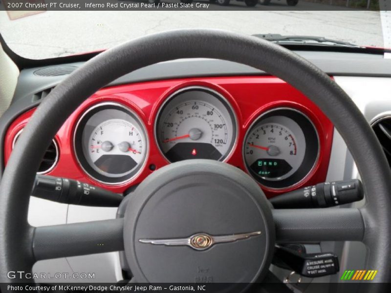Inferno Red Crystal Pearl / Pastel Slate Gray 2007 Chrysler PT Cruiser