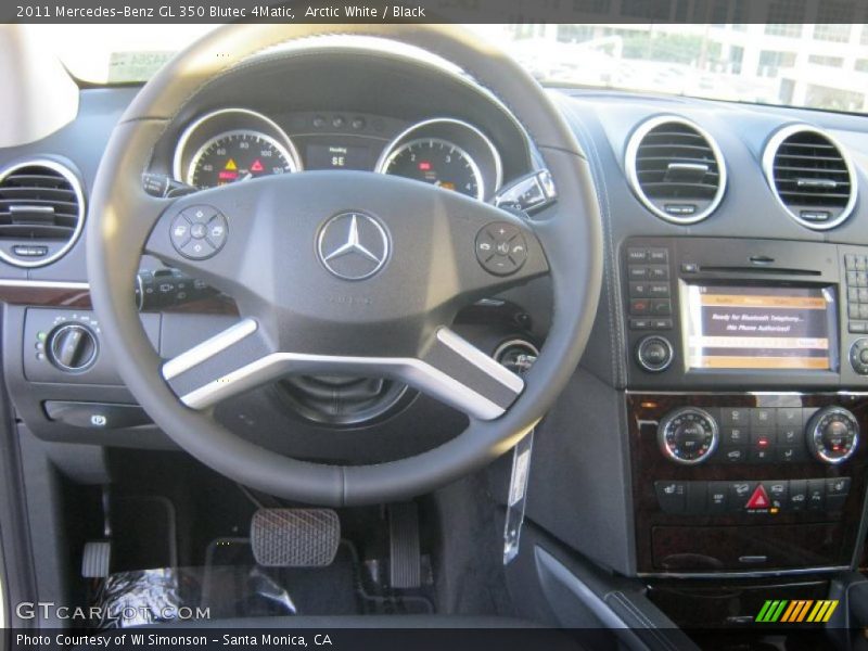 Arctic White / Black 2011 Mercedes-Benz GL 350 Blutec 4Matic