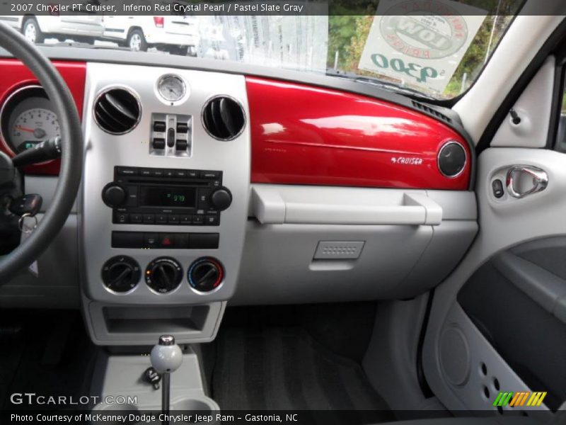 Inferno Red Crystal Pearl / Pastel Slate Gray 2007 Chrysler PT Cruiser