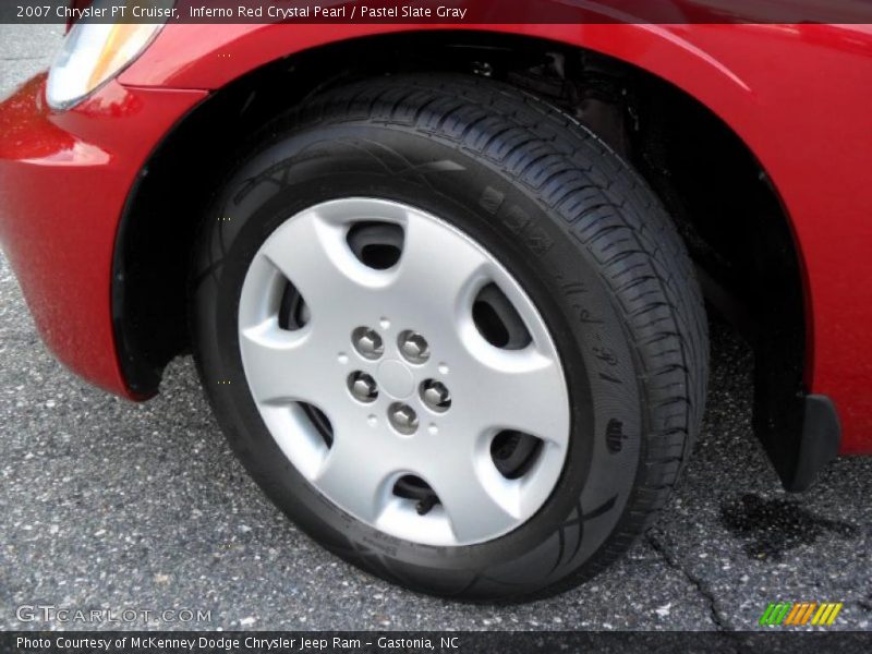 Inferno Red Crystal Pearl / Pastel Slate Gray 2007 Chrysler PT Cruiser