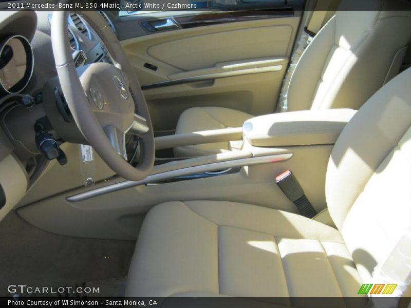 Arctic White / Cashmere 2011 Mercedes-Benz ML 350 4Matic