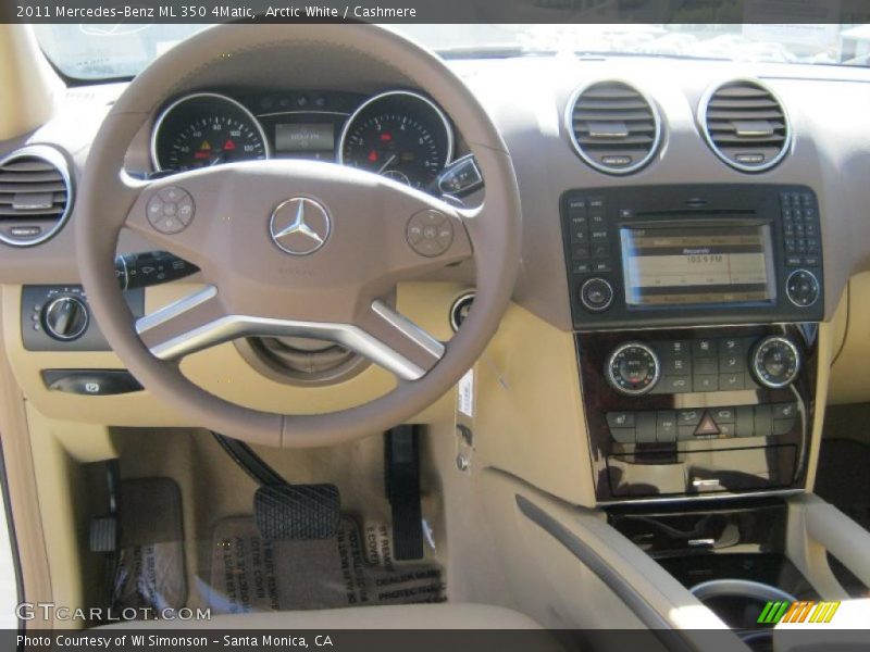 Arctic White / Cashmere 2011 Mercedes-Benz ML 350 4Matic