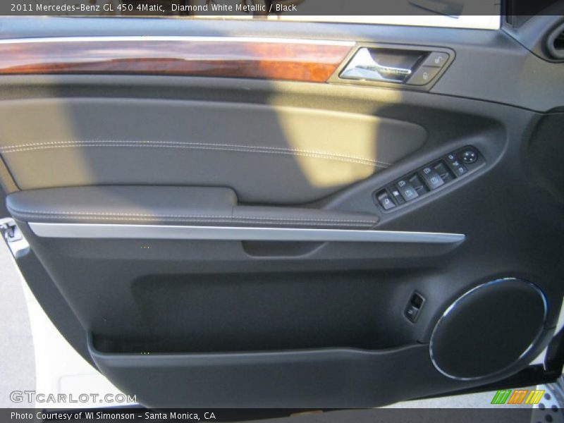 Diamond White Metallic / Black 2011 Mercedes-Benz GL 450 4Matic