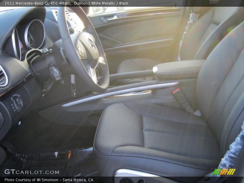 Diamond White Metallic / Black 2011 Mercedes-Benz GL 450 4Matic