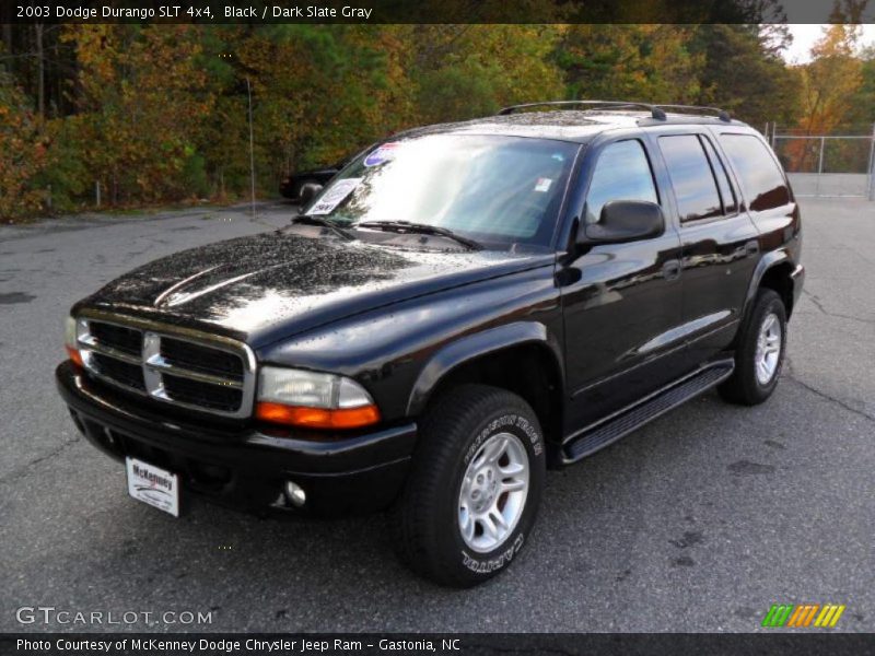 Black / Dark Slate Gray 2003 Dodge Durango SLT 4x4