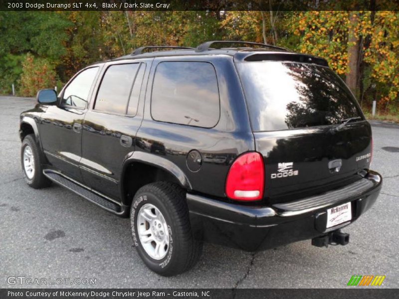 Black / Dark Slate Gray 2003 Dodge Durango SLT 4x4