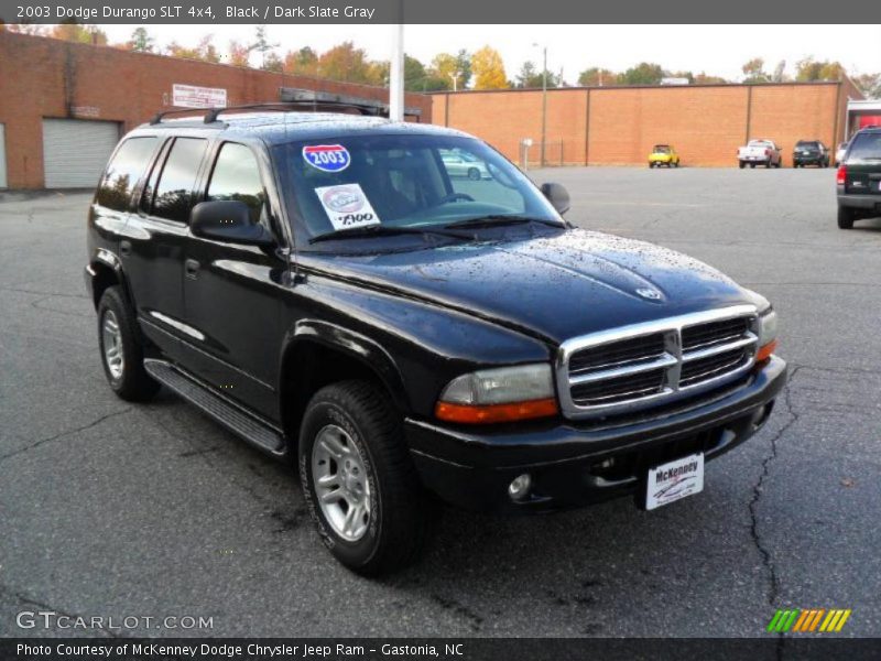 Black / Dark Slate Gray 2003 Dodge Durango SLT 4x4