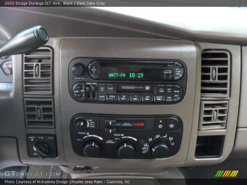 Controls of 2003 Durango SLT 4x4