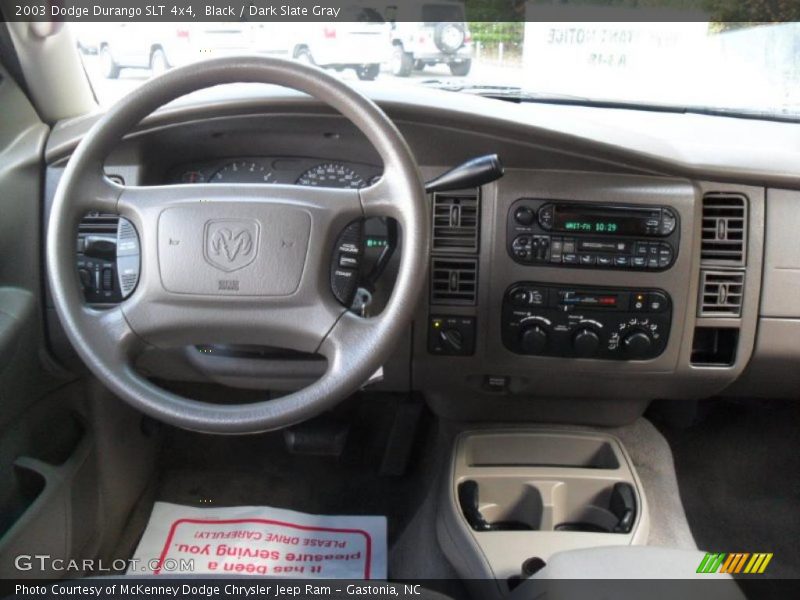 Controls of 2003 Durango SLT 4x4