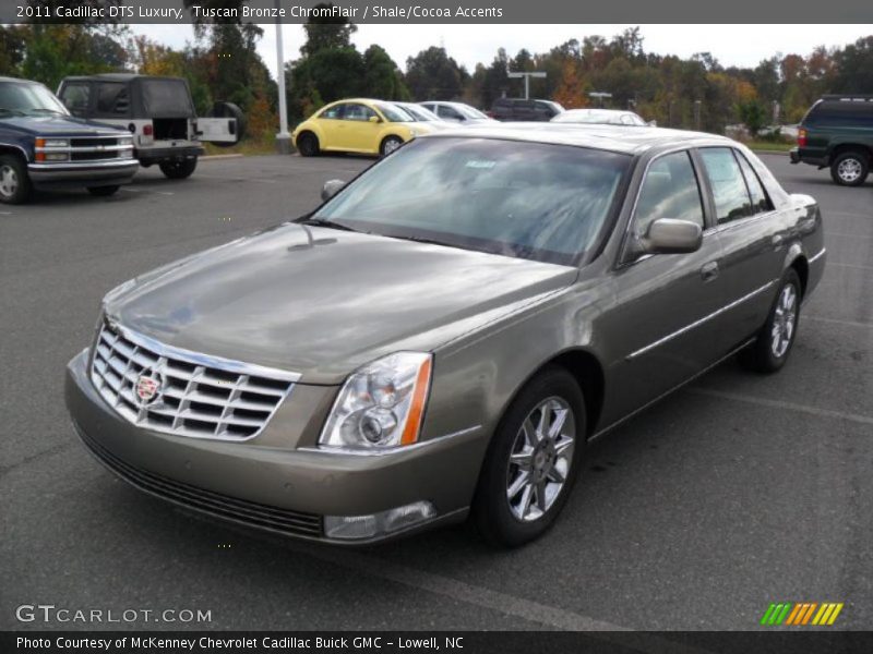 Tuscan Bronze ChromFlair / Shale/Cocoa Accents 2011 Cadillac DTS Luxury