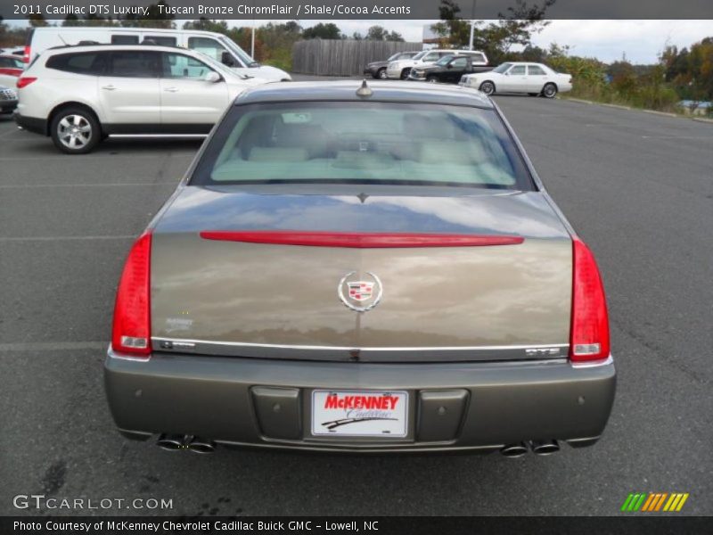 Tuscan Bronze ChromFlair / Shale/Cocoa Accents 2011 Cadillac DTS Luxury
