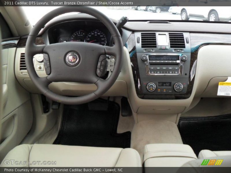 Tuscan Bronze ChromFlair / Shale/Cocoa Accents 2011 Cadillac DTS Luxury