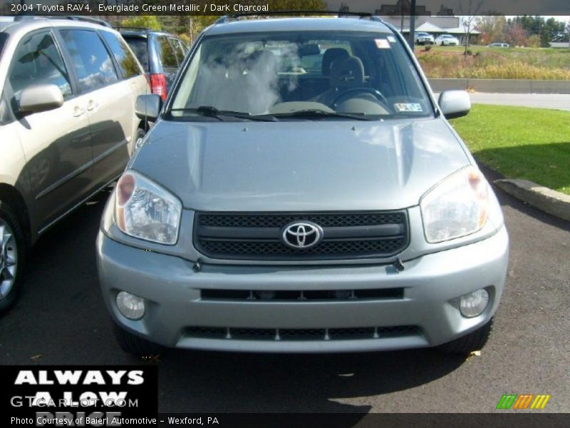 Everglade Green Metallic / Dark Charcoal 2004 Toyota RAV4