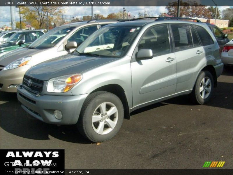 Everglade Green Metallic / Dark Charcoal 2004 Toyota RAV4
