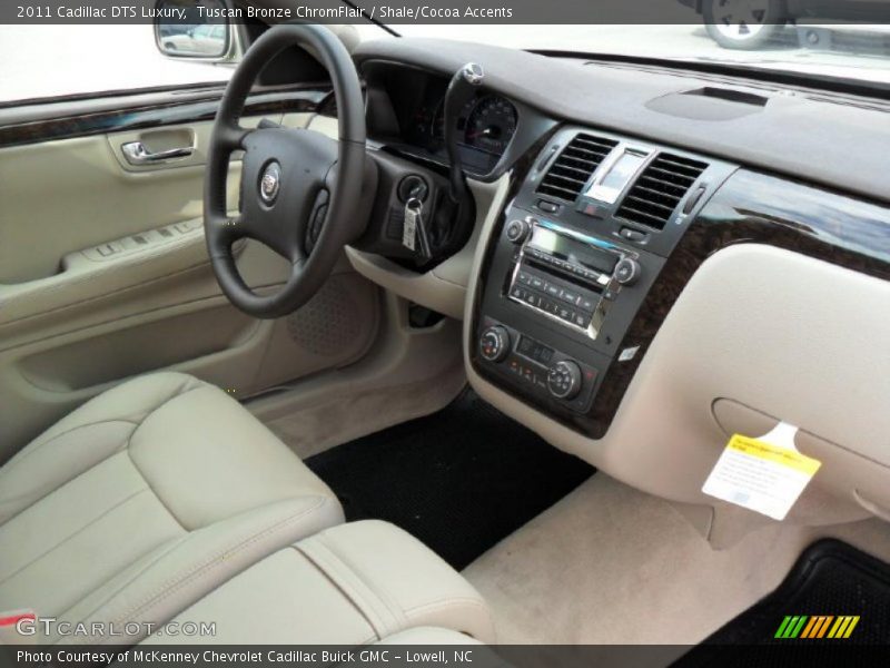 Tuscan Bronze ChromFlair / Shale/Cocoa Accents 2011 Cadillac DTS Luxury