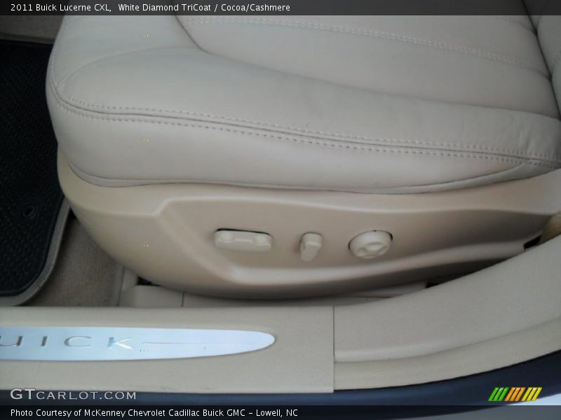 White Diamond TriCoat / Cocoa/Cashmere 2011 Buick Lucerne CXL