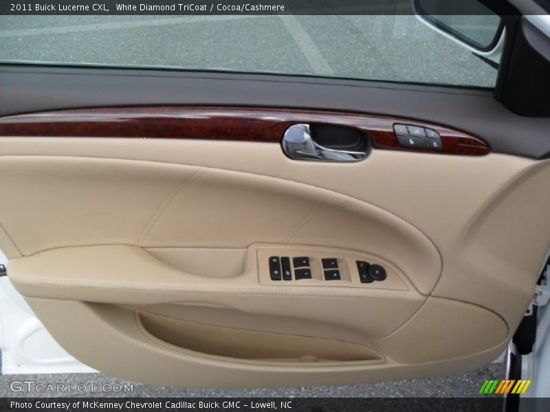 White Diamond TriCoat / Cocoa/Cashmere 2011 Buick Lucerne CXL