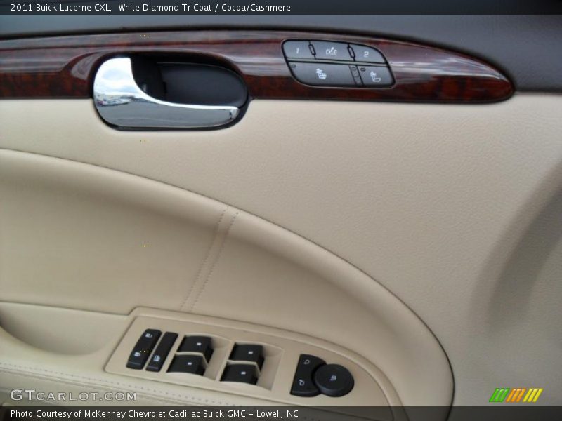 White Diamond TriCoat / Cocoa/Cashmere 2011 Buick Lucerne CXL