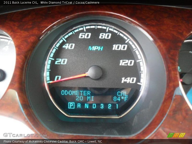 White Diamond TriCoat / Cocoa/Cashmere 2011 Buick Lucerne CXL