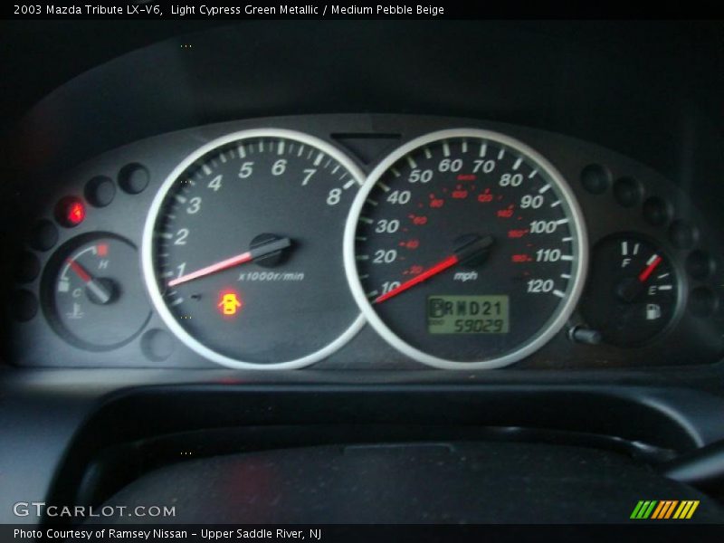  2003 Tribute LX-V6 LX-V6 Gauges