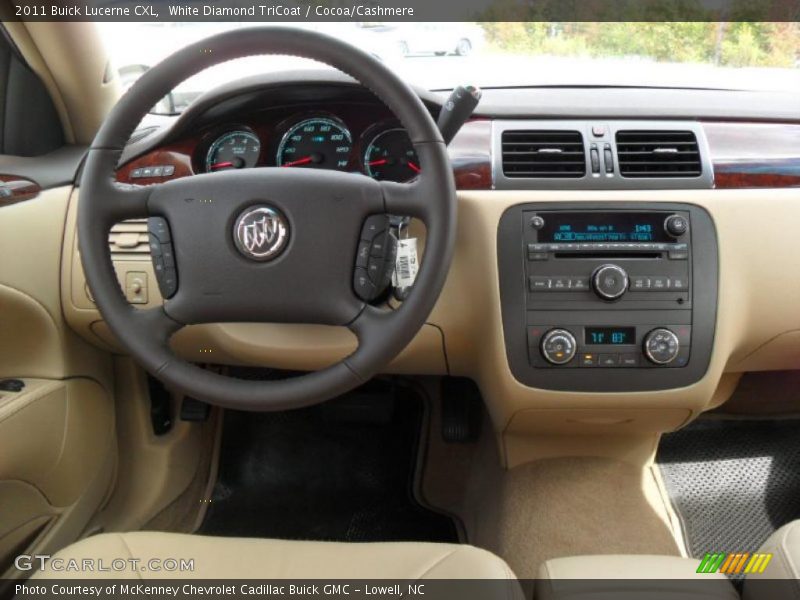 Dashboard of 2011 Lucerne CXL