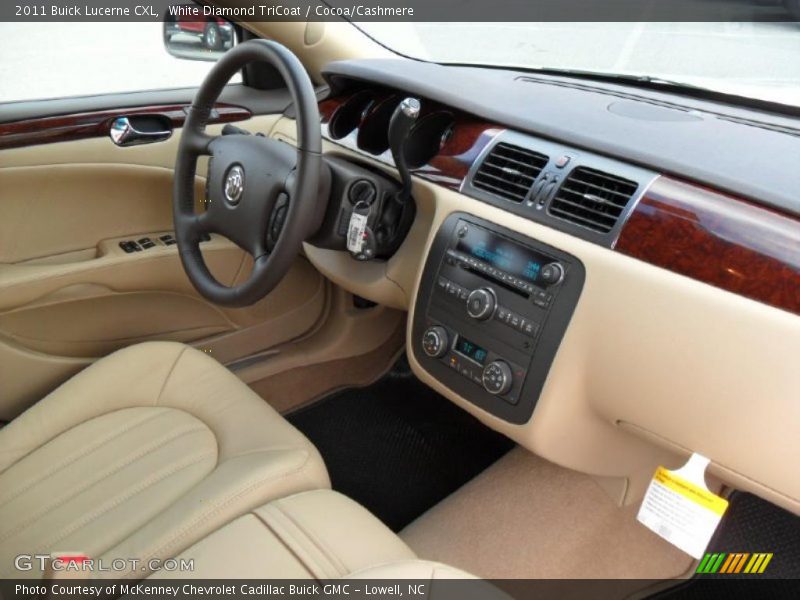 Dashboard of 2011 Lucerne CXL