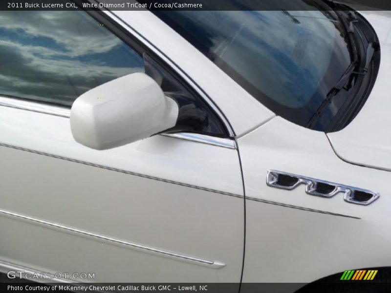 White Diamond TriCoat / Cocoa/Cashmere 2011 Buick Lucerne CXL