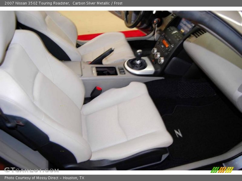Carbon Silver Metallic / Frost 2007 Nissan 350Z Touring Roadster