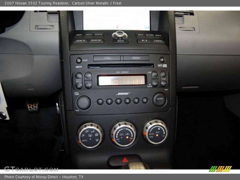 Controls of 2007 350Z Touring Roadster