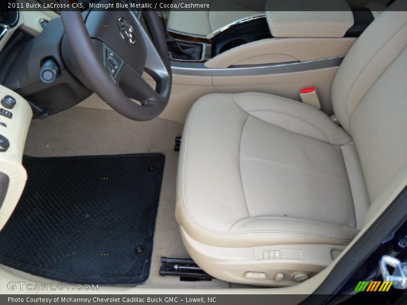  2011 LaCrosse CXS Cocoa/Cashmere Interior