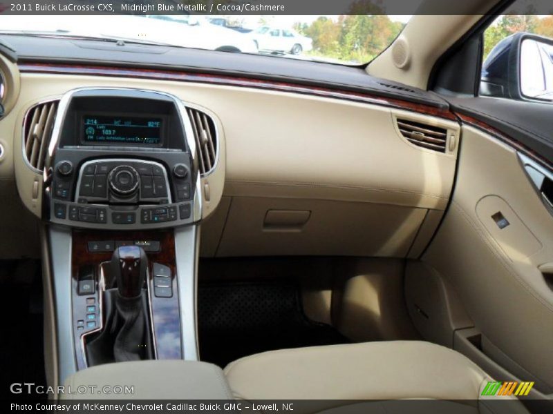 Dashboard of 2011 LaCrosse CXS