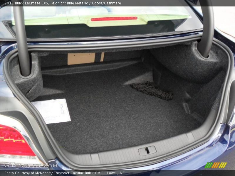  2011 LaCrosse CXS Trunk