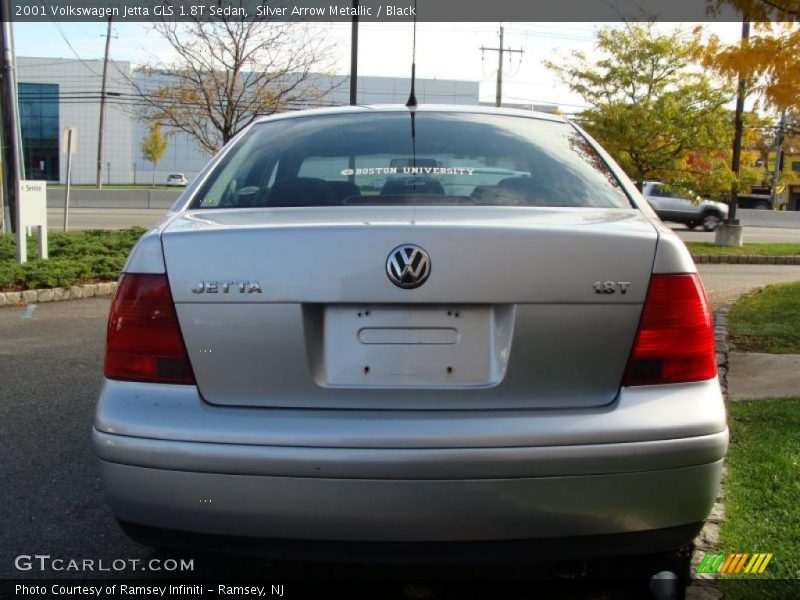 Silver Arrow Metallic / Black 2001 Volkswagen Jetta GLS 1.8T Sedan