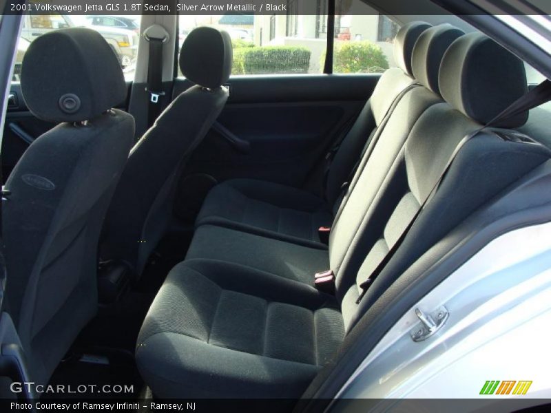 Silver Arrow Metallic / Black 2001 Volkswagen Jetta GLS 1.8T Sedan