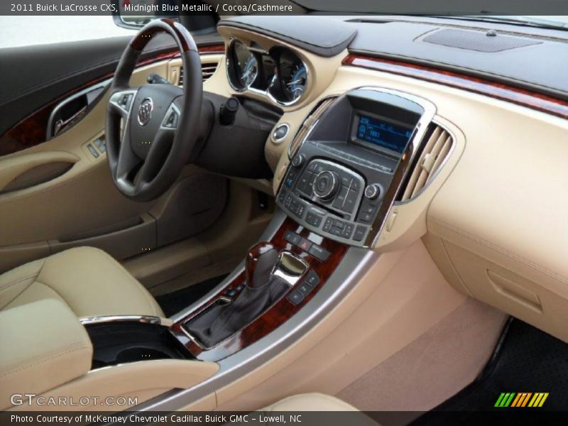 Dashboard of 2011 LaCrosse CXS