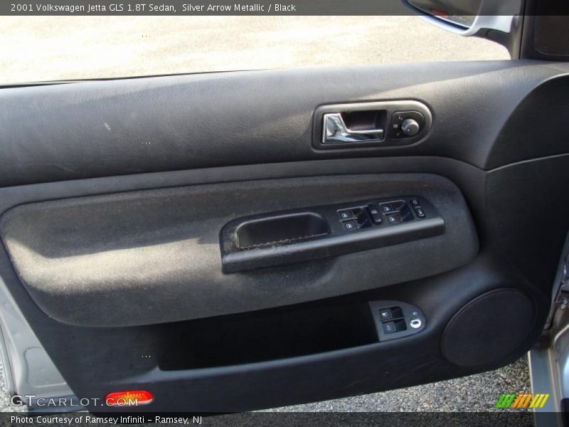 Silver Arrow Metallic / Black 2001 Volkswagen Jetta GLS 1.8T Sedan