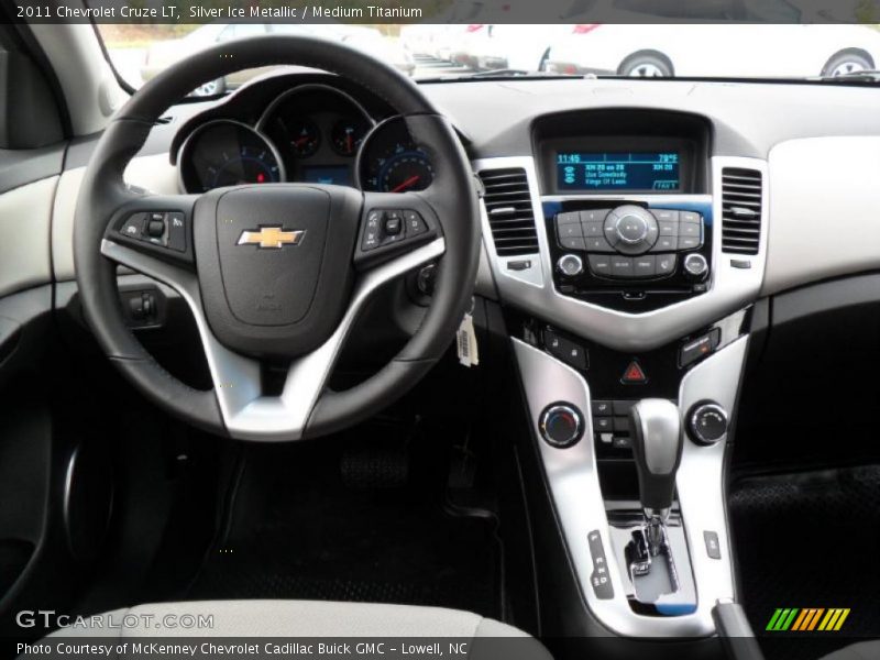 Dashboard of 2011 Cruze LT