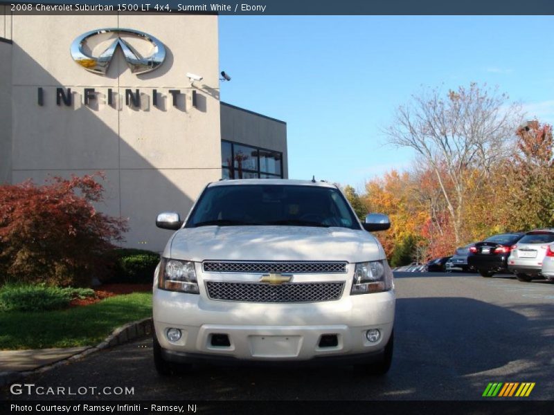 Summit White / Ebony 2008 Chevrolet Suburban 1500 LT 4x4