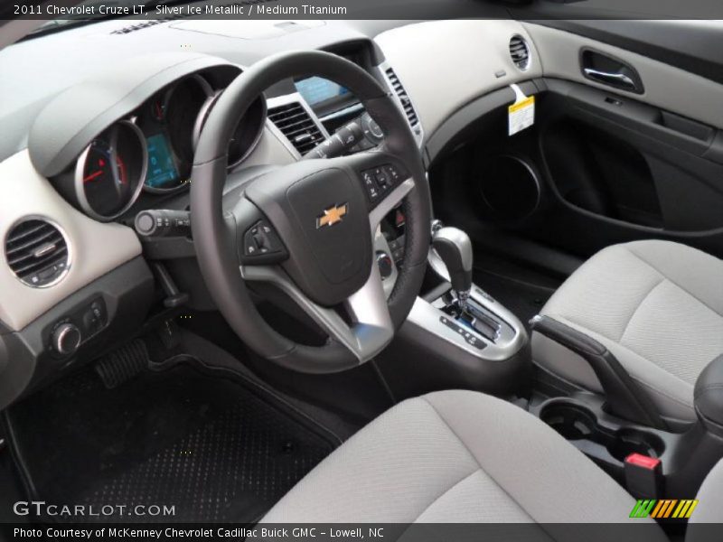 Medium Titanium Interior - 2011 Cruze LT 