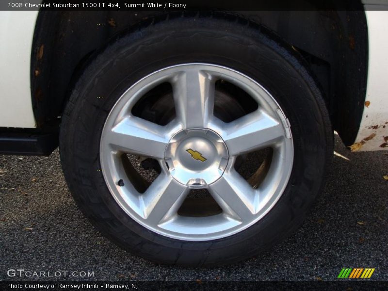 Summit White / Ebony 2008 Chevrolet Suburban 1500 LT 4x4