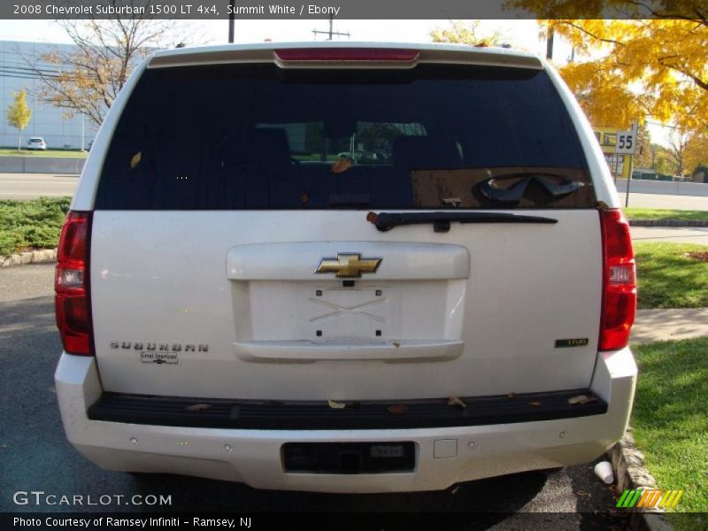 Summit White / Ebony 2008 Chevrolet Suburban 1500 LT 4x4