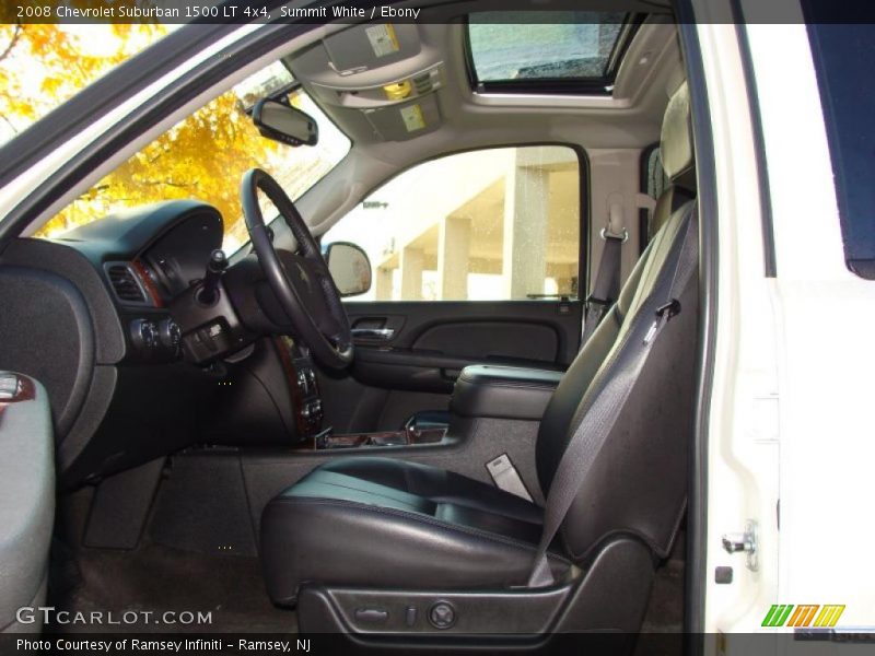 Summit White / Ebony 2008 Chevrolet Suburban 1500 LT 4x4