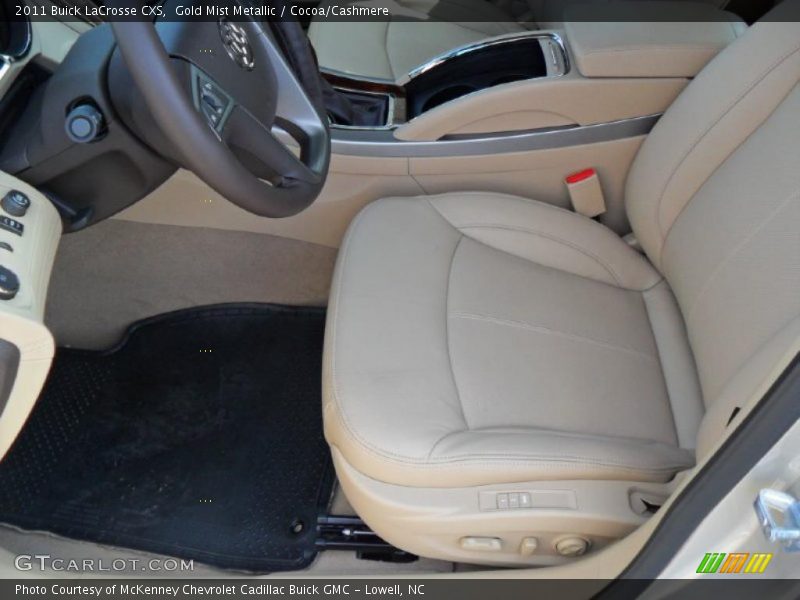 Gold Mist Metallic / Cocoa/Cashmere 2011 Buick LaCrosse CXS