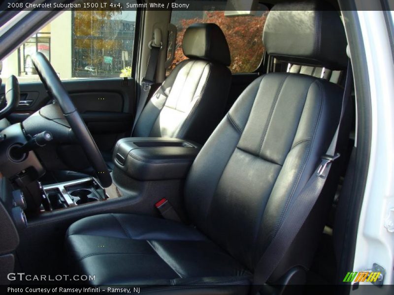 Summit White / Ebony 2008 Chevrolet Suburban 1500 LT 4x4