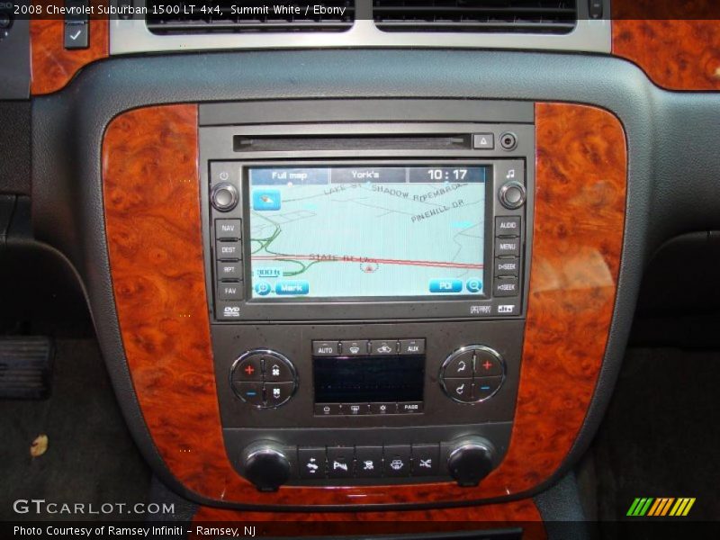 Summit White / Ebony 2008 Chevrolet Suburban 1500 LT 4x4