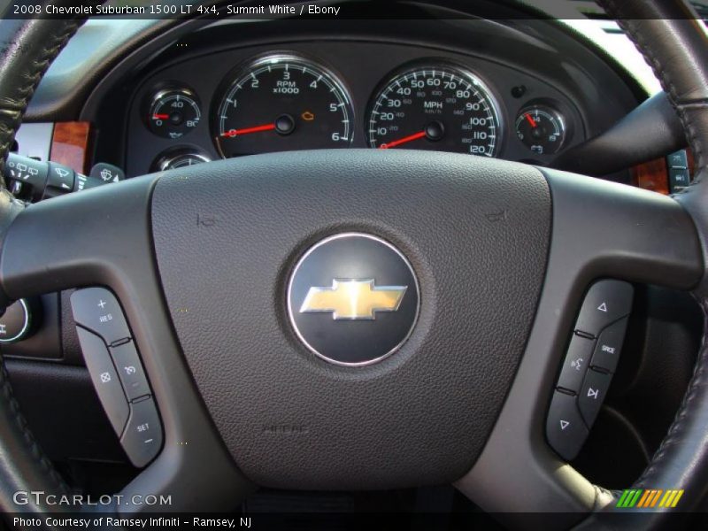 Summit White / Ebony 2008 Chevrolet Suburban 1500 LT 4x4