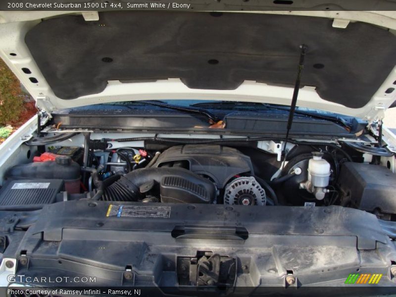 Summit White / Ebony 2008 Chevrolet Suburban 1500 LT 4x4