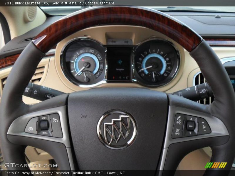 Controls of 2011 LaCrosse CXS