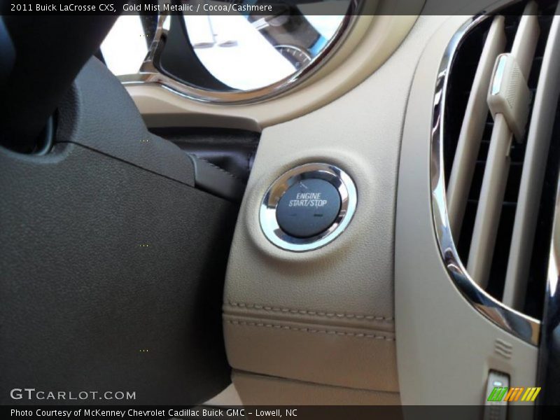 Controls of 2011 LaCrosse CXS