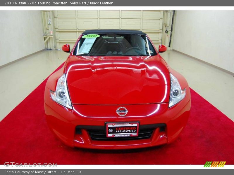 Solid Red / Black Leather 2010 Nissan 370Z Touring Roadster